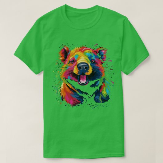 T-shirt Wombat Smiling (Design devant)