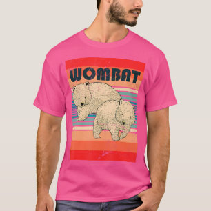 T-shirt Wombats Lover Outback Aussie Animal Australie Womb
