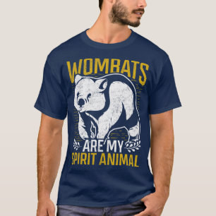 T-shirt Wombats sont mon esprit animal Aussie Wombat