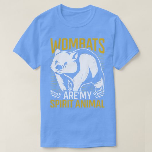 T-shirt Wombats sont mon esprit animal Wombats (Design devant)
