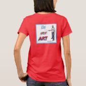 T-Shirt Women Art History Complete (Achterkant)