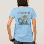 T-shirt Women Energy Flow Lessons Learn T Shirt  (Dos)