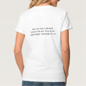 T-shirt Women of Valor (Dos)