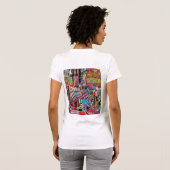 T-shirt Women’s T‑Shirt – Urban Fractals (Dos entier)