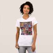 T-shirt Women’s T‑Shirt – Urban Fractals (Devant entier)