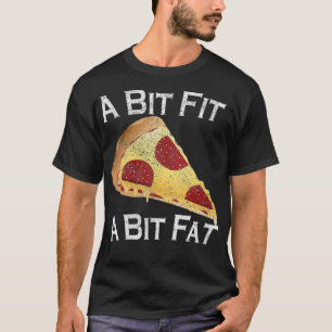 T-shirt Womens A Bit Fit A Bit Fat, Distressed Look, By Yo