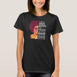 T-shirt Womens Aries queen women Astrology zodiac Aries gi