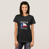 T-shirt Womens Austin Texas Austin Texas TX Souvenirs V (Devant entier)