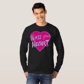 T-shirt Womens Bless Your Little Heart Southern Saying Fun (Devant entier)