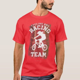 T-shirt Womens BMX Bike Kenya Flag Biking Cycling Racing B