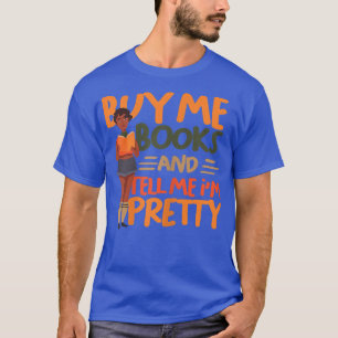 T-shirt Womens Buy Me Books Book Lover Reading Club Bookwo