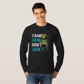 T-shirt Womens Camping Outfit Camper Camp (Devant entier)