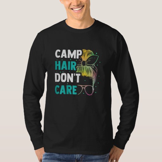 T-shirt Womens Camping Outfit Camper Camp (Devant)