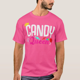 T-shirt Womens Candy Queen Lollipop Candy Lover For Boys G