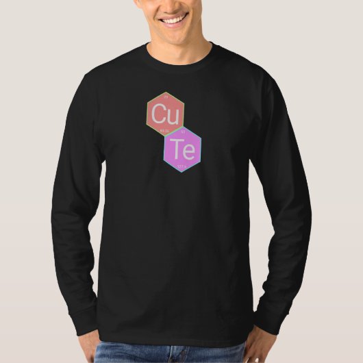 T-shirt Womens CuTe Periodic Elements Premium (Devant)