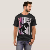 T-shirt Womens Dance Pink Fierce Anniversaire Concours d'e (Devant entier)