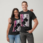 T-shirt Womens Dance Pink Fierce Anniversaire Concours d'e (Unisexe)