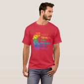 T-shirt Womens Diversity Inclusion Equality Human Rights R (Devant entier)