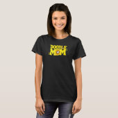 T-shirt Womens Doodle Mom Labradoodle Bernedoodle Goldendo (Devant entier)