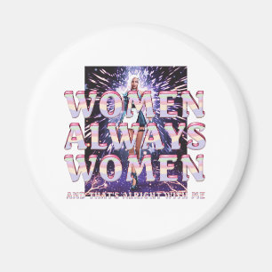 T-SHIRT Women's Empowerment Magnets Magneet