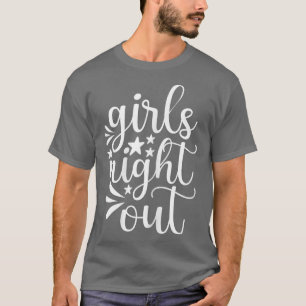 T-shirt Womens Girls Night Out Cute Wedding Matching Newly