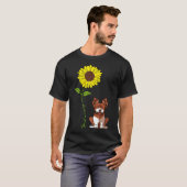 T-shirt Womens Good Morning Sunshine Yorkshire Terrier Sun (Devant entier)