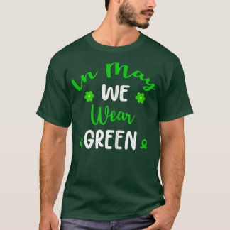 T-shirt Womens Great Mental Health Awareness Wear Green Co