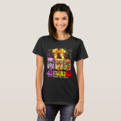 T-shirt Womens Hallothanksmas &amp; A Happy New Years Eve  (Devant entier)