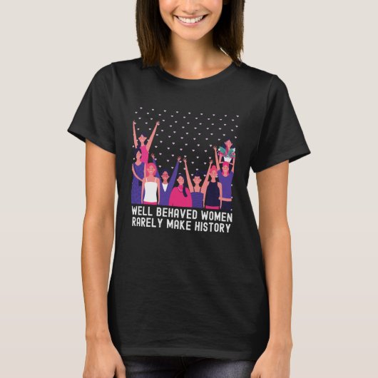 T-shirt Women's History Month Group  Quotes Family (Devant)
