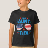 T-shirt Womens I Am Aunt Tifa Tee (Devant)