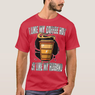 T-shirt Womens I like my Coffee