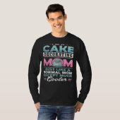 T-shirt Womens I'm A Cake Decorating Mom  Cake Baker Cake  (Devant entier)