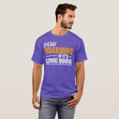T-shirt Womens Its Not Hoarding If Its Comic Books Comic N (Devant entier)