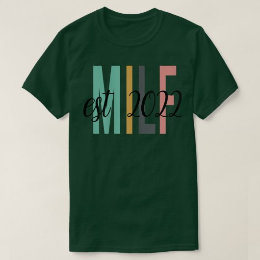 T-shirt Womens MILF Est (Design devant)