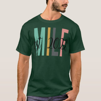 T-shirt Womens MILF Est