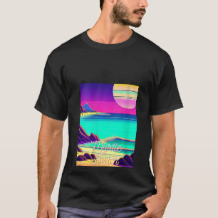 T-shirt Womens Myrtle Beach South Carolina Parasures Retro