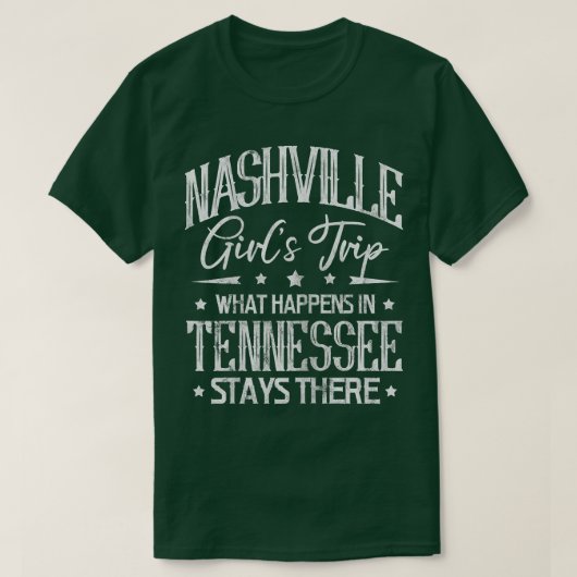 T-shirt Womens Nashville Girl's Trip Bachelorette Bride Br (Design devant)