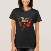 T-shirt Womens New Orleans Birthplace Of Jazz Music Louisi (Devant)