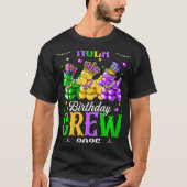 T-shirt Womens Nola Birthday Crew 2025 New Orleans Mardi G (Devant)