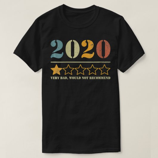 T-shirt Womens One 2020 très mauvais ne recommanderait pas (Design devant)