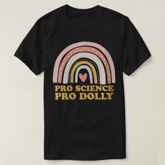 T-shirt Womens Pro Science Pro Dolly VNecknpl  (Design devant)