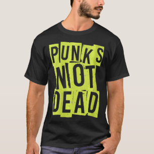 T-shirt Womens Punk's not Dead Punk is not Dead Guitar R