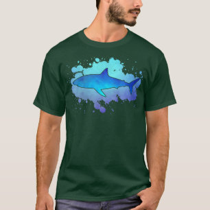 T-shirt Womens Shark Lover Retro Plongée Vintage Scuba Sno