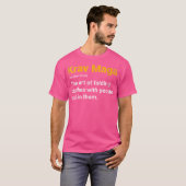 T-shirt Womens Signification De Krav Maga (Devant entier)