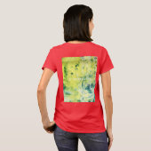 T-shirt Women's St. Patrick' Day Designed Shirt. (Dos entier)