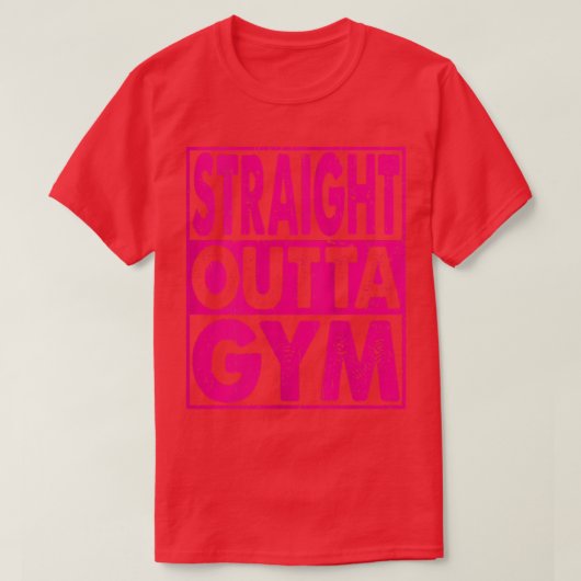 T-shirt Womens Straight Outta (Design devant)