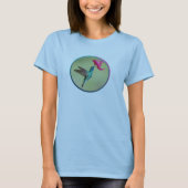T-shirt Womens Tee in light Blue (Devant)