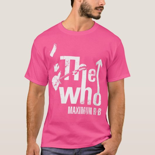 T-shirt Womens The Who Official Maximum Rb Tour (Devant)