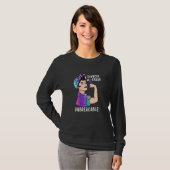 T-shirt Womens Thyroid Guerrier Incassable Thyroid Reconna (Devant entier)