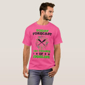 T-shirt Womens Today Forecast 100  Chance Of Juggling Jugg (Devant entier)